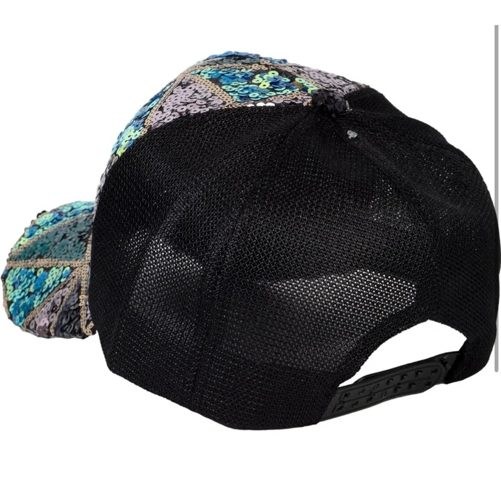 Women's Sequined Baseball Cap